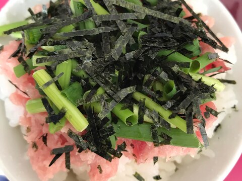 絶品ねぎとろ丼